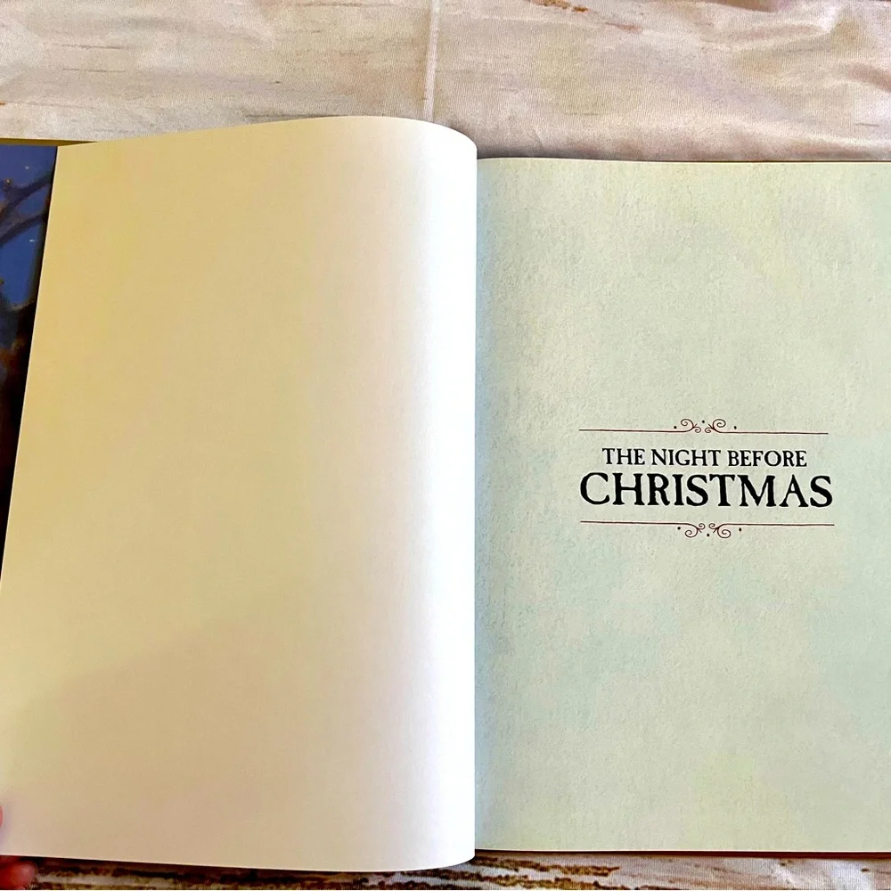 The Night Before Christmas book illustrated by Christian Bermingham